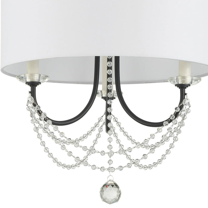 Delilah Mini Chandelier in Detail.