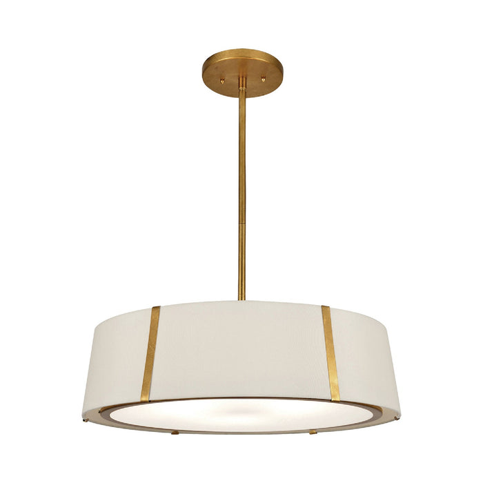 Fulton Chandelier in Antique Gold.