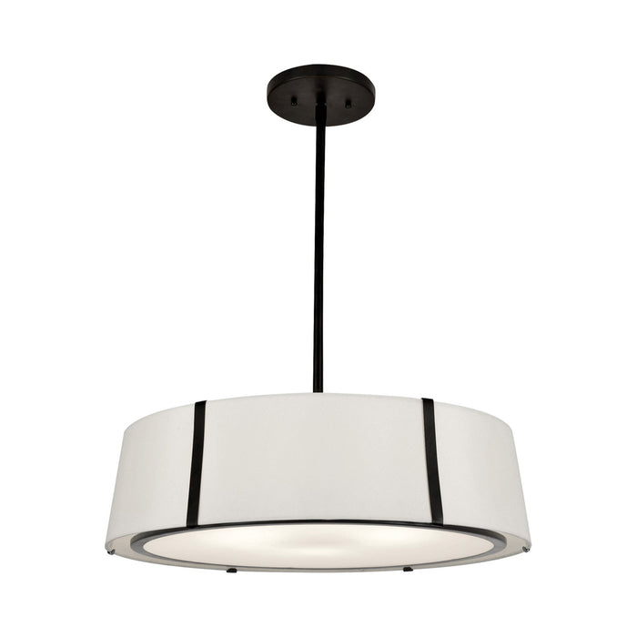 Fulton Chandelier in Black.