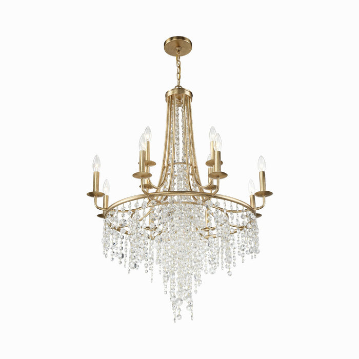 Gabrielle Multi Light Chandelier in Detail.