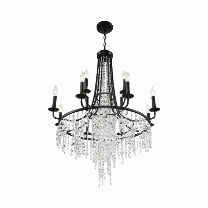 Gabrielle Multi Light Chandelier in Detail.