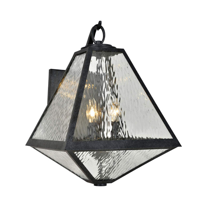 Glacier Outdoor Wall Light in Water (Large).