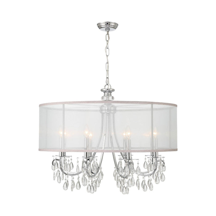 Hampton Chandelier in Polished Chrome (8-Light).