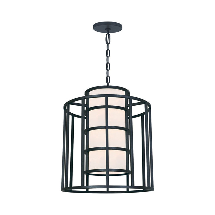 Hulton Chandelier in Matte Black (6-Light).