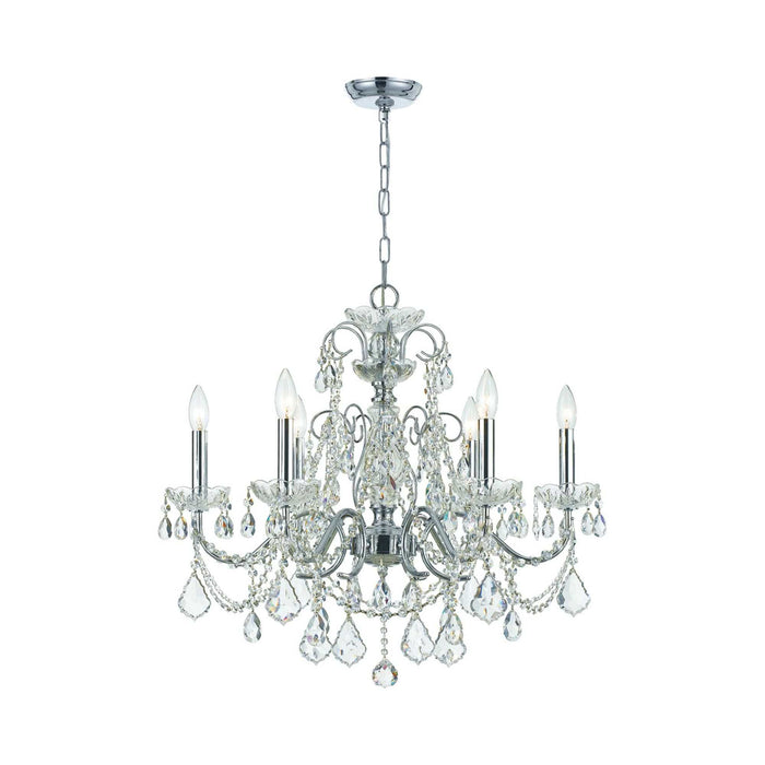 Imperial Chandelier in Clear Italian (6-Light).