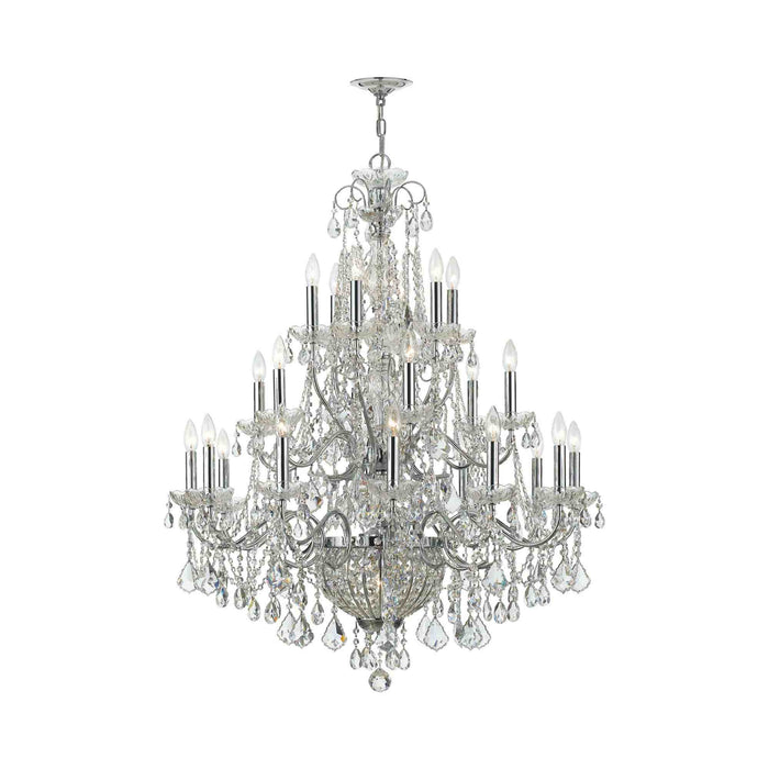 Imperial Chandelier in Hand Cut Crystal (22-Light).