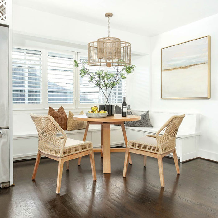 Jayna Chandelier in living room.