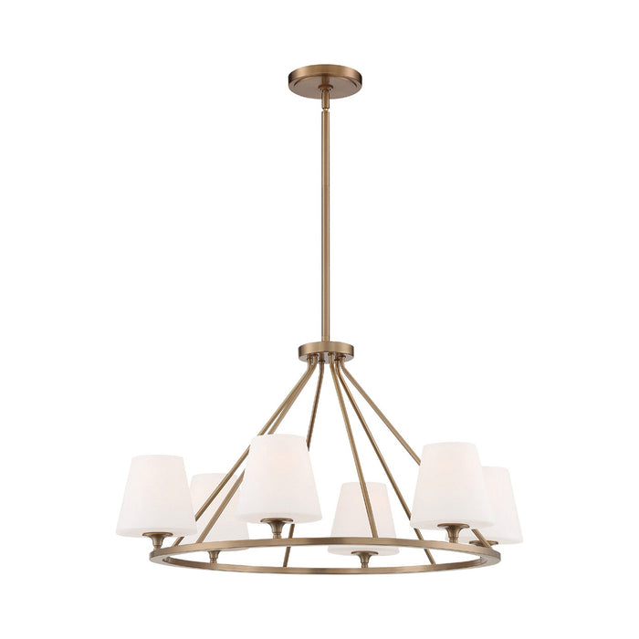 Keenan Chandelier in Vibrant Gold (6-Light).