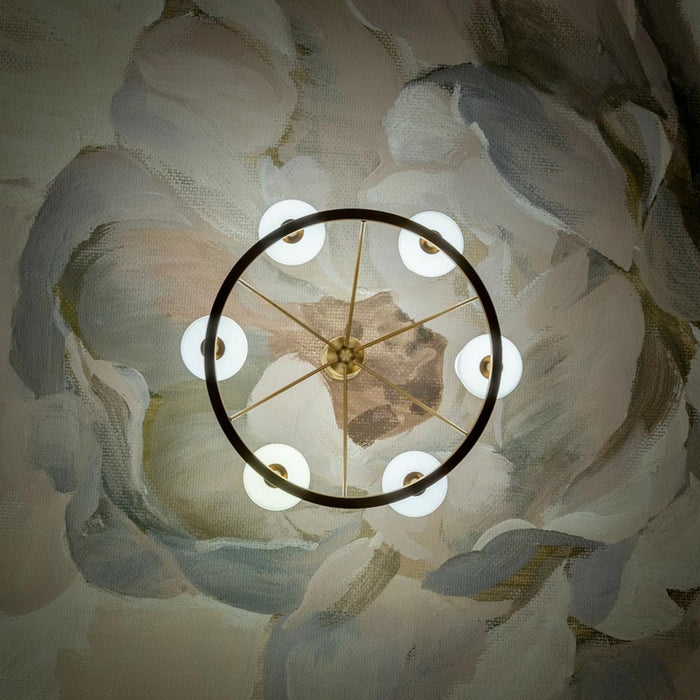 Keenan Chandelier in Detail.