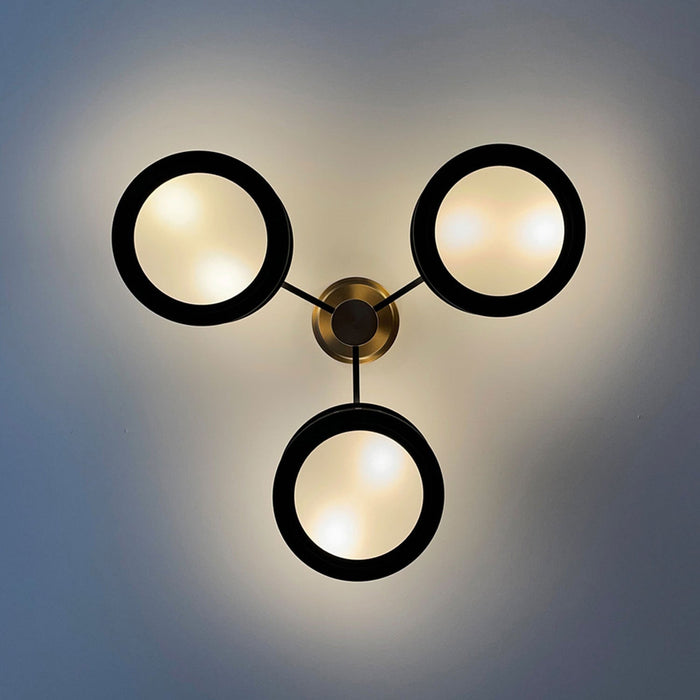 Kendal Semi Flush Mount Ceiling Light in Detail.