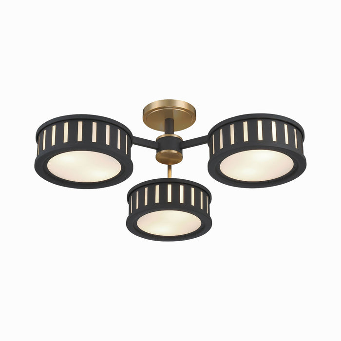 Kendal Semi Flush Mount Ceiling Light in Detail.