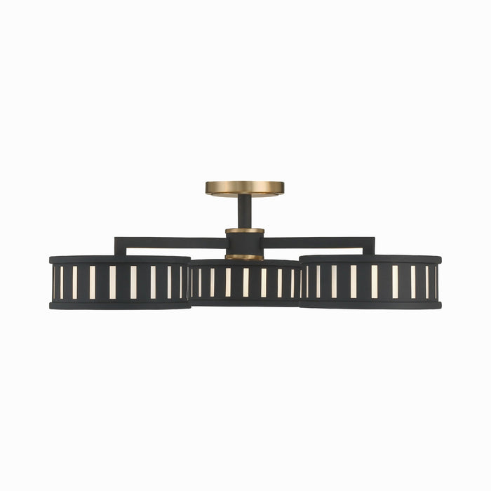 Kendal Semi Flush Mount Ceiling Light in Detail.