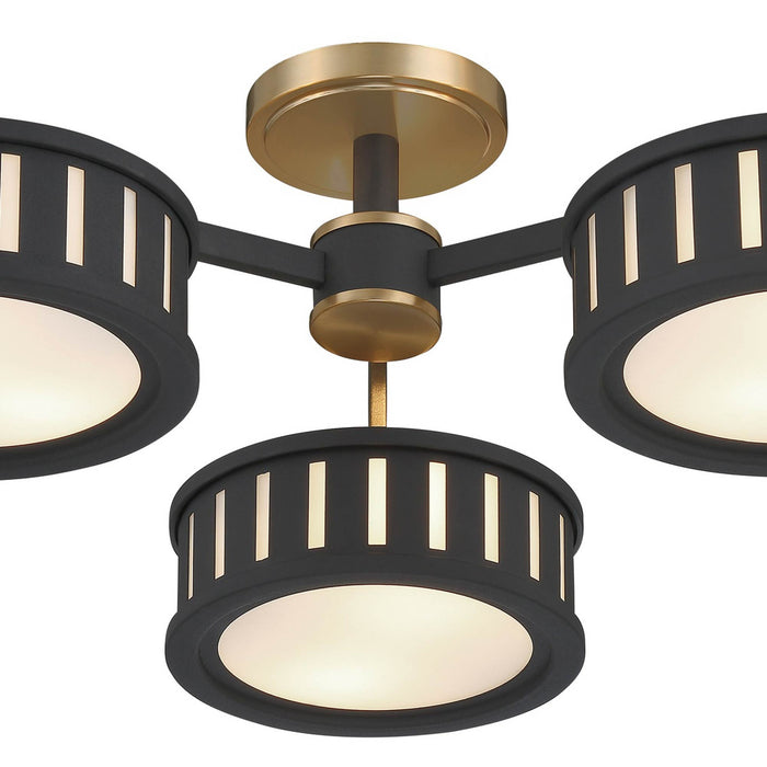 Kendal Semi Flush Mount Ceiling Light in Detail.