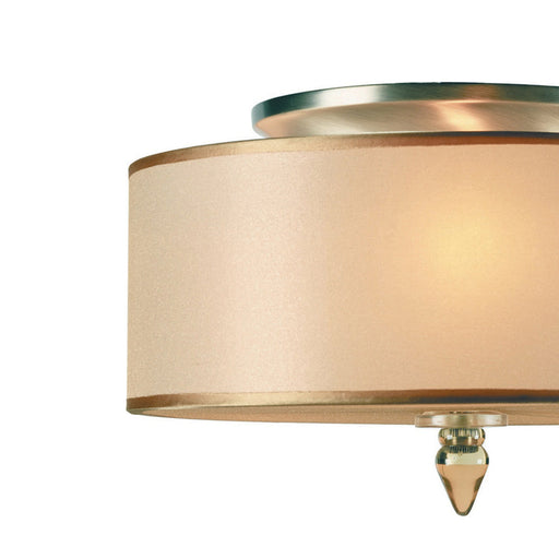 Luxo Flush Mount Ceiling Light in Detail.