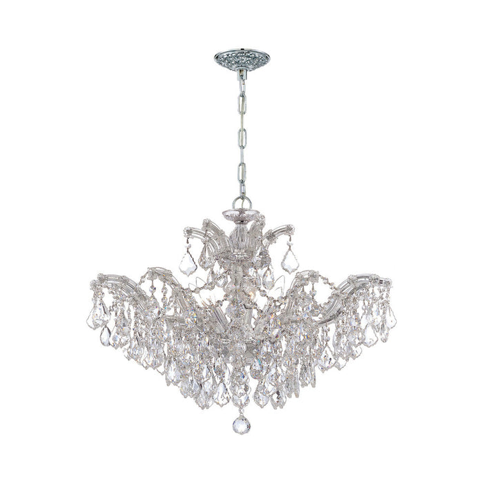 Maria Theresa Chandelier in Polished Chrome (6-Light).