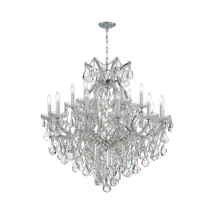 Maria Theresa Chandelier in Polished Chrome (19-Light).