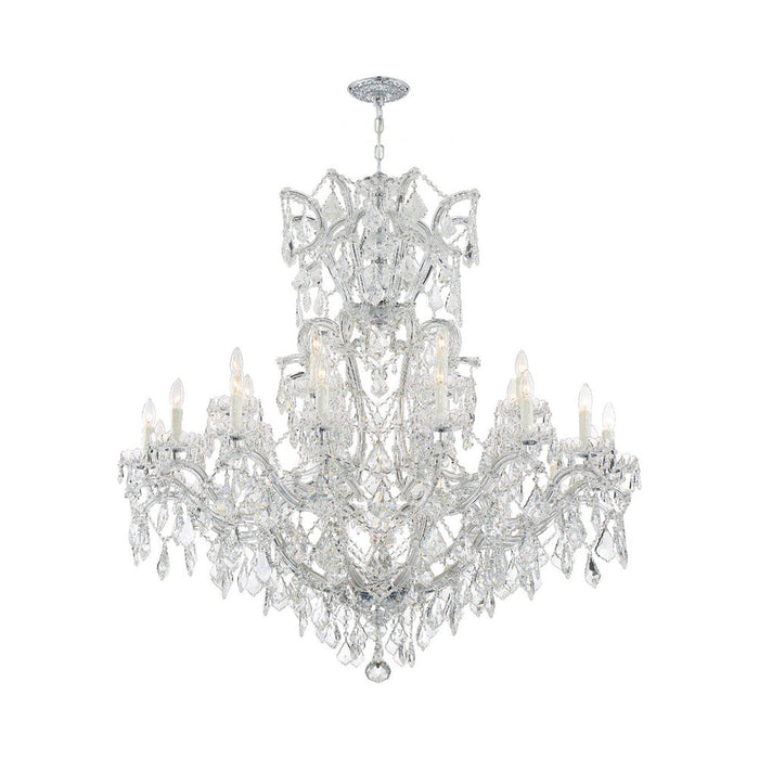 Maria Theresa Chandelier in Polished Chrome (25-Light).