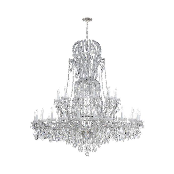 Maria Theresa Chandelier in Polished Chrome (37-Light).