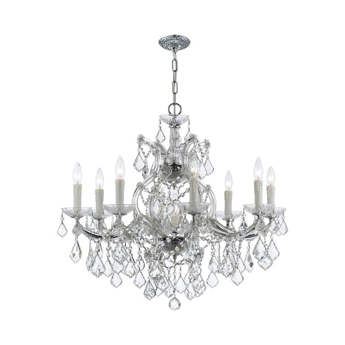 Maria Theresa Chandelier in Polished Chrome (9-Light).