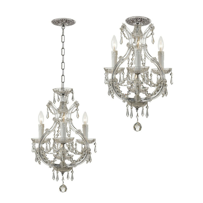 Maria Theresa Mini Chandelier in Detail.