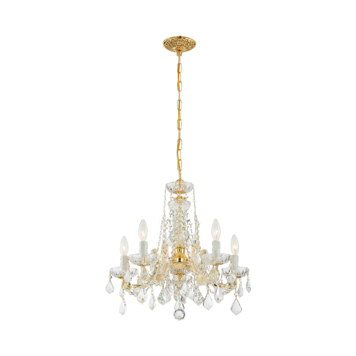 Maria Theresa Mini Chandelier in Detail.