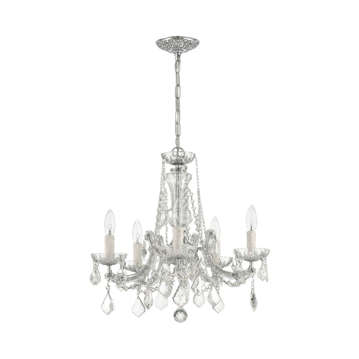 Maria Theresa Mini Chandelier in Detail.