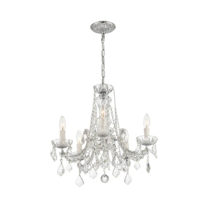 Maria Theresa Mini Chandelier in Detail.