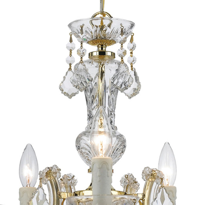 Maria Theresa Mini Multi Light Chandelier in Detail.