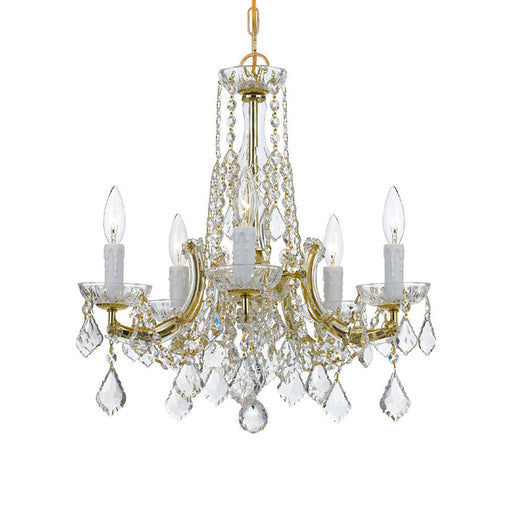 Maria Theresa Multi Light Crystal Chandelier in Detail.