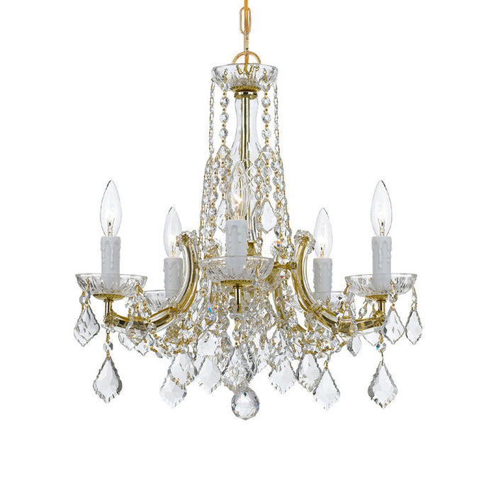 Maria Theresa Multi Light Crystal Chandelier in Detail.