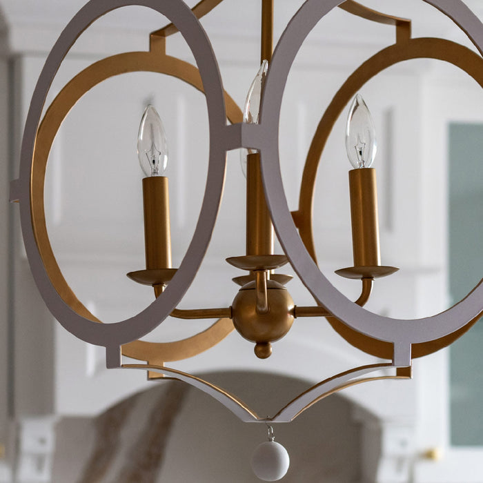 Odelle Chandelier in Detail.