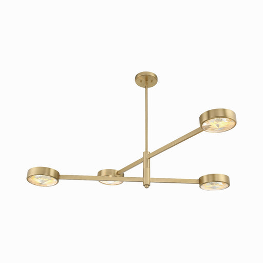 Orson Linear Chandelier in Detail.