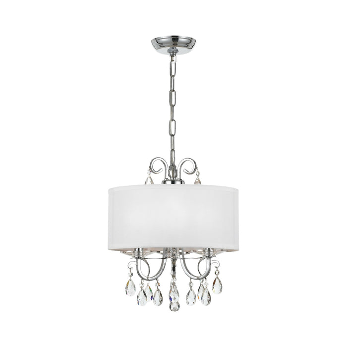 Othello Chandelier in Polished Chrome (3-Light).