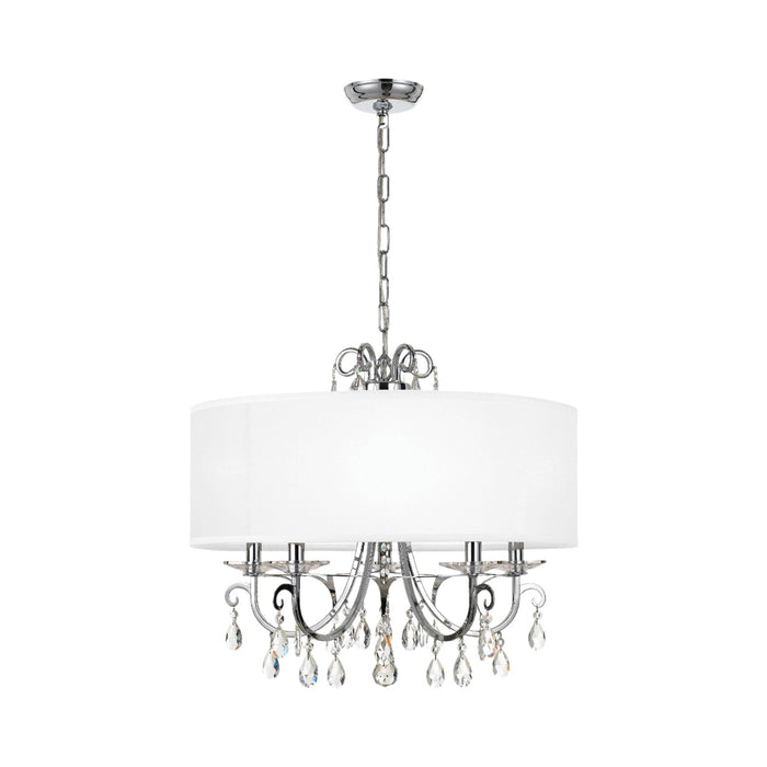 Othello Chandelier in Polished Chrome (5-Light).