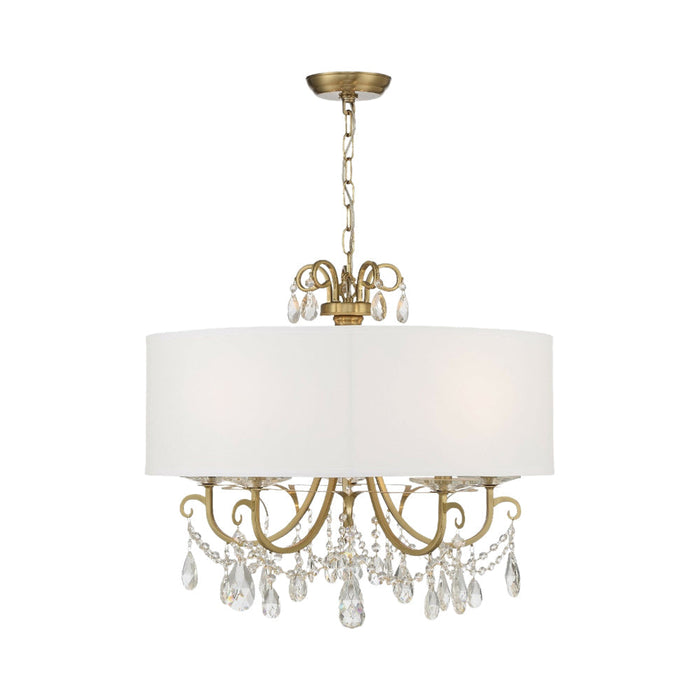 Othello Chandelier in Vibrant Gold (5-Light).