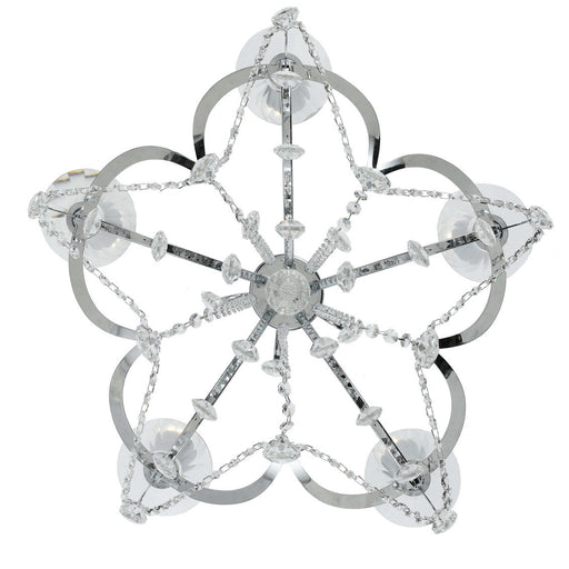 Othello Crystal Chandelier in Detail.