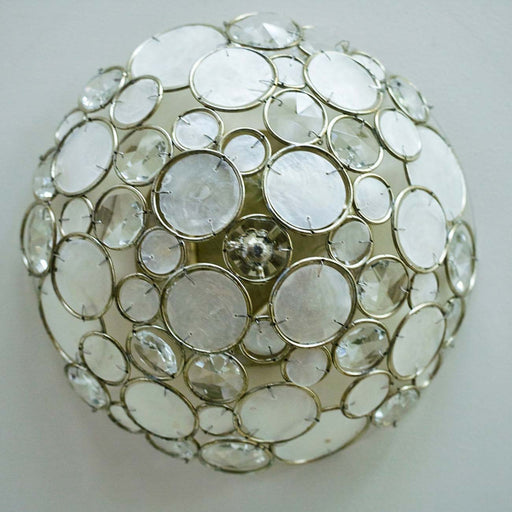 Palla Flush Mount Ceiling Light in Detail.