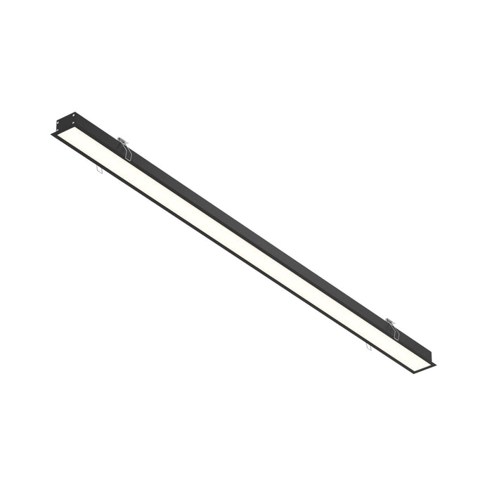 Boulevard LED Linear Recessed Light in Black (Large).