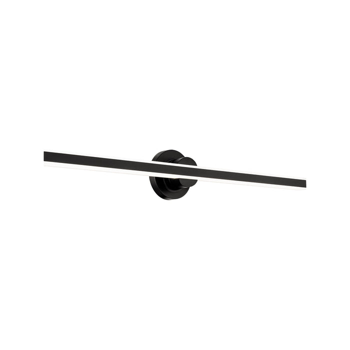 Bastone LED Bath Wall Light in Black (36-Inch).