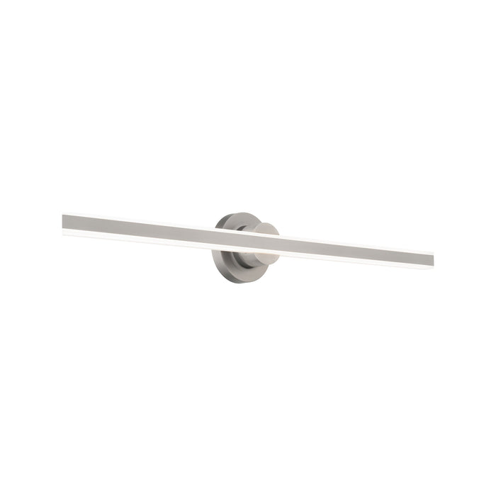 Bastone LED Bath Wall Light in Brushed Nickel (36-Inch).