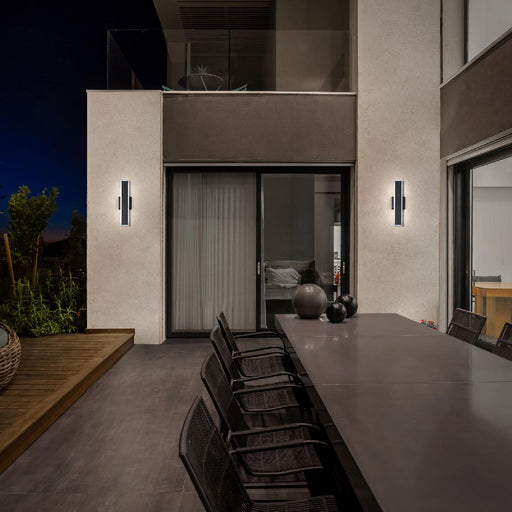 Bastone Outdoor LED Wall Light in Outside Area.