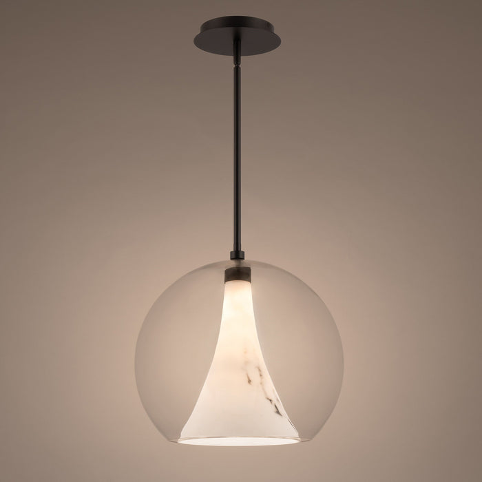 Chantilly LED Pendant Light in Detail.