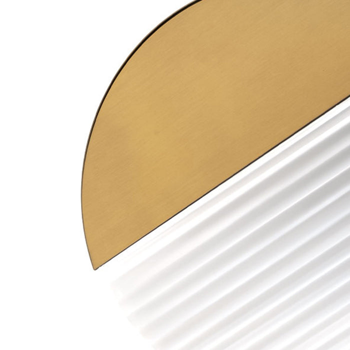 Crescent LED Pendant Light in Detail.