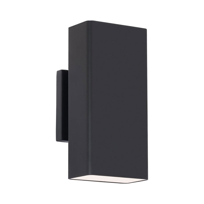 Edgey Outdoor LED Wall Light in Black.