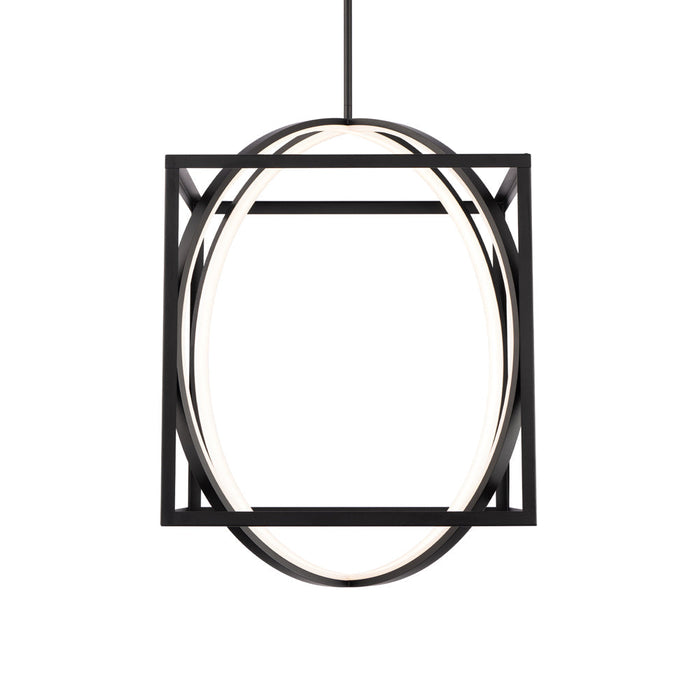 Geometrix LED Pendant Light in Detail.