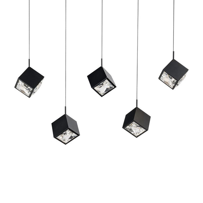 Ice Cube LED Linear Multi Pendant Light in Detail.