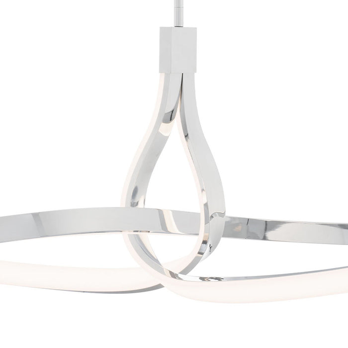 Mobius LED Pendant Light in Detail.