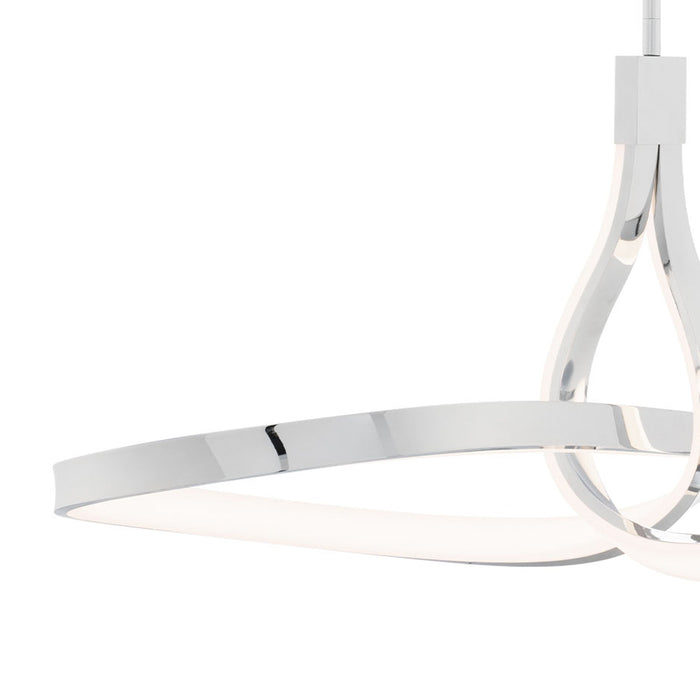 Mobius LED Pendant Light in Detail.