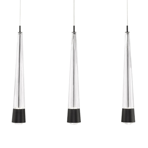 Quill LED Linear Multi Pendant Light in Detail.