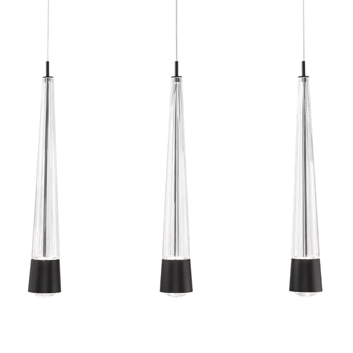 Quill LED Linear Multi Pendant Light in Detail.